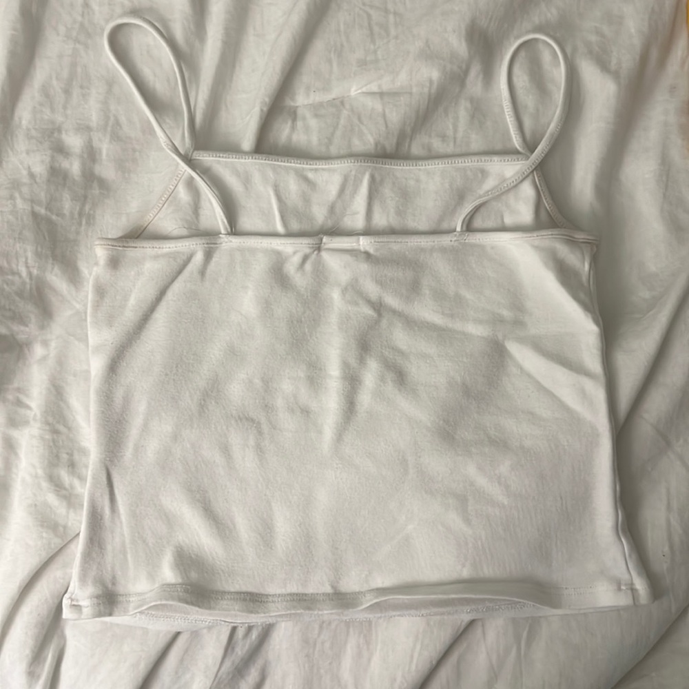 White Crop top - Picture 3 of 4